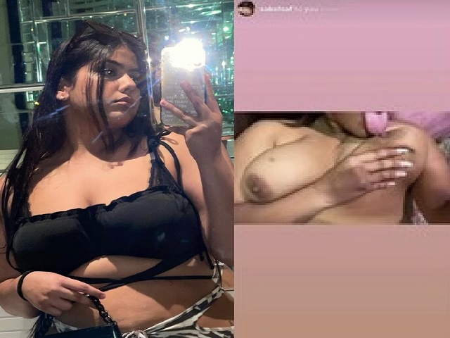 GF Showing Tight Ass Big Boobs Viral MMS
