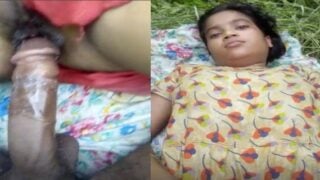 Desi Village Girl Tight Pussy Fucking Outdoors